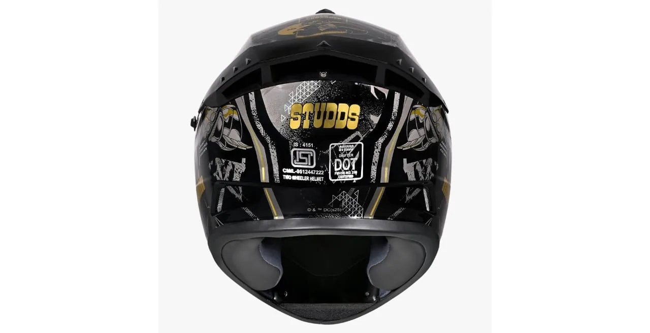 batman motorcycle helmet price Axor Street DC | ISI & DOT Certified a chaotic swarm of bats Samurai Batman Dark Knight Helmet